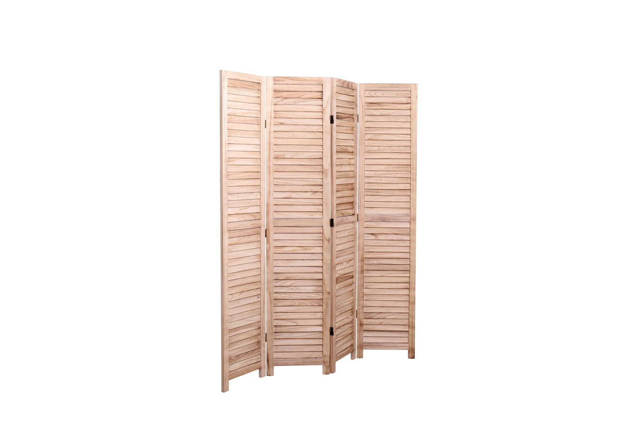 Panel Wooden Folding Room Divider