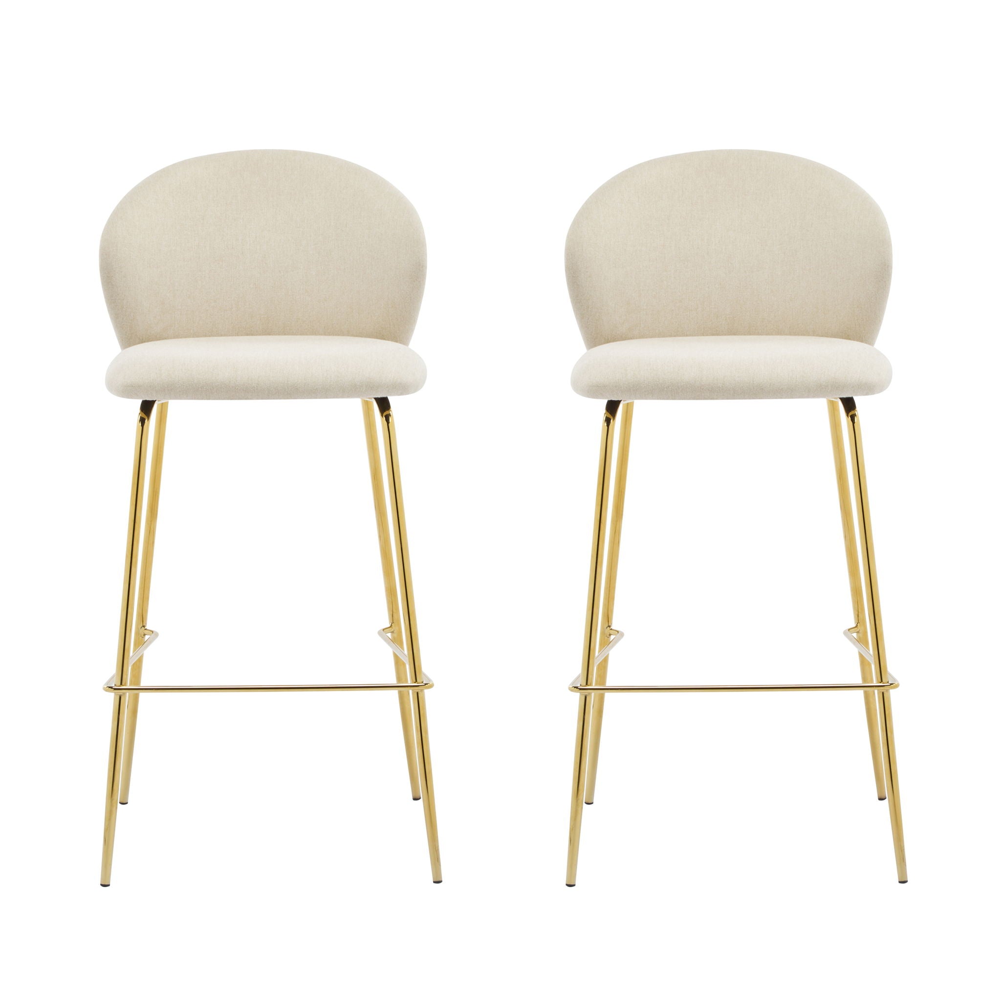 Kira - Upholstered Bar Stool (Set of 2)