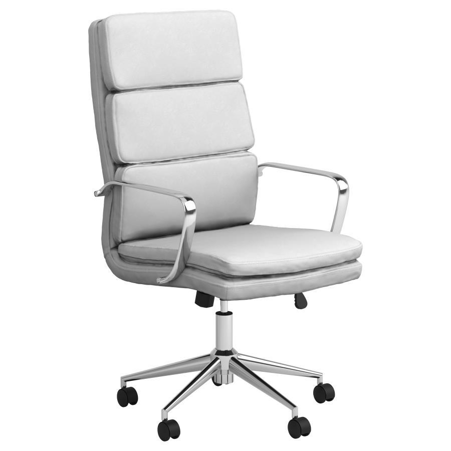 Coaster Fine Furniture Ximena - Upholstered Adjustable High Back Office Chair | Meri Furniture