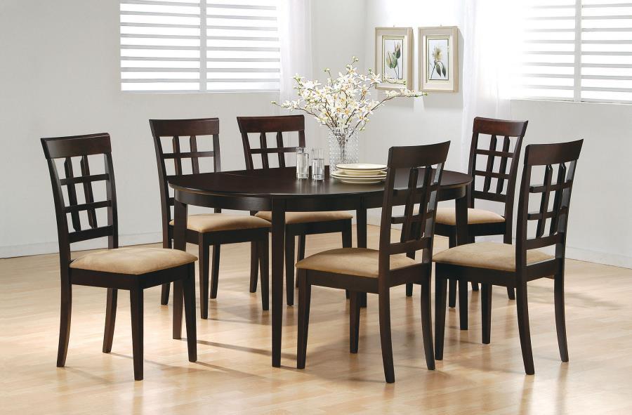 Coaster Fine Furniture Gabriel - Extension Leaf Dining Table Set | Meri Furniture