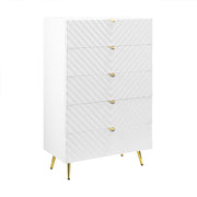 ACME Gaines - Chest - White High | Meri Furniture