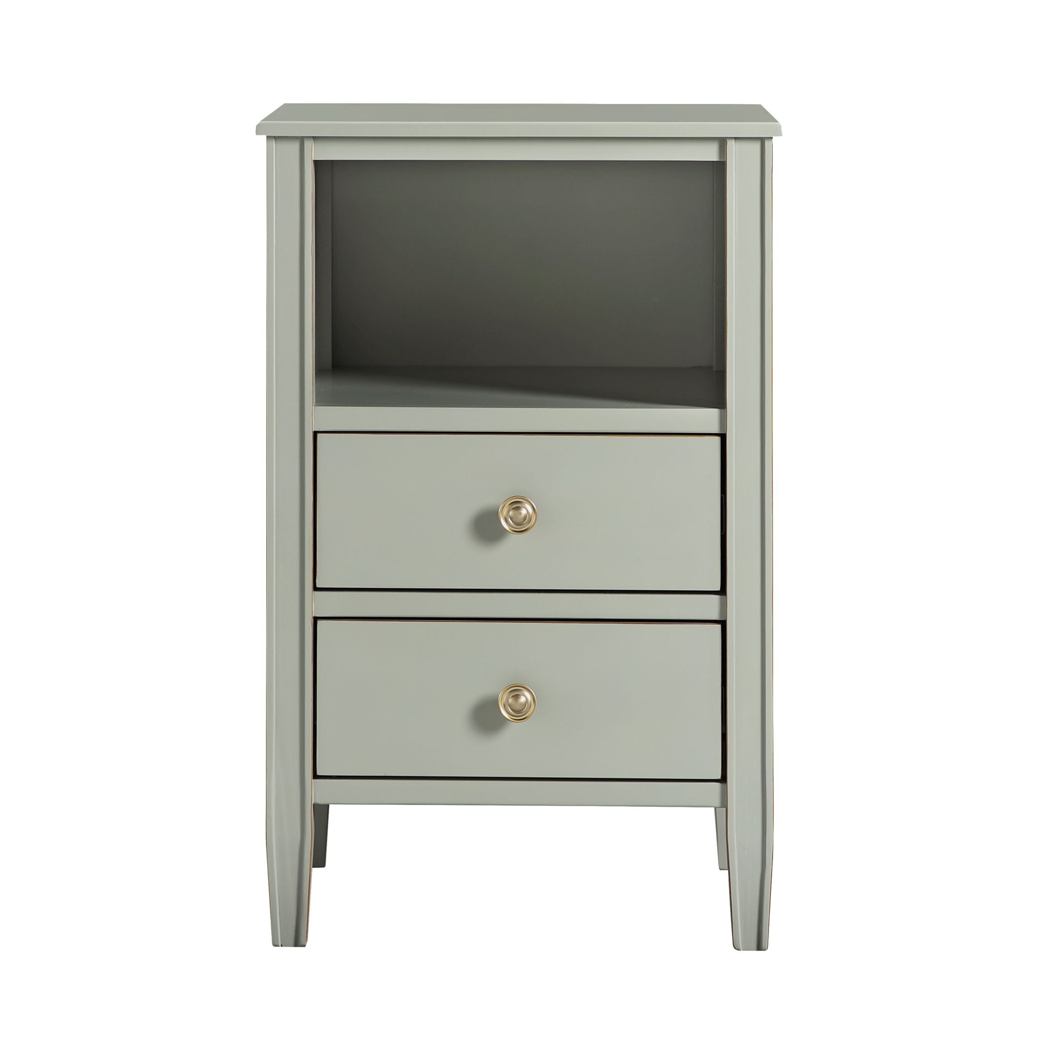 Winston - 2 Drawer Storage Nightstand