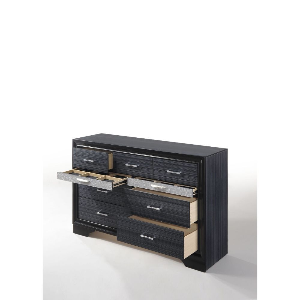 ACME The Naima dresser offers a sophisticated look, clean lines and contemporary style. | Meri Furniture