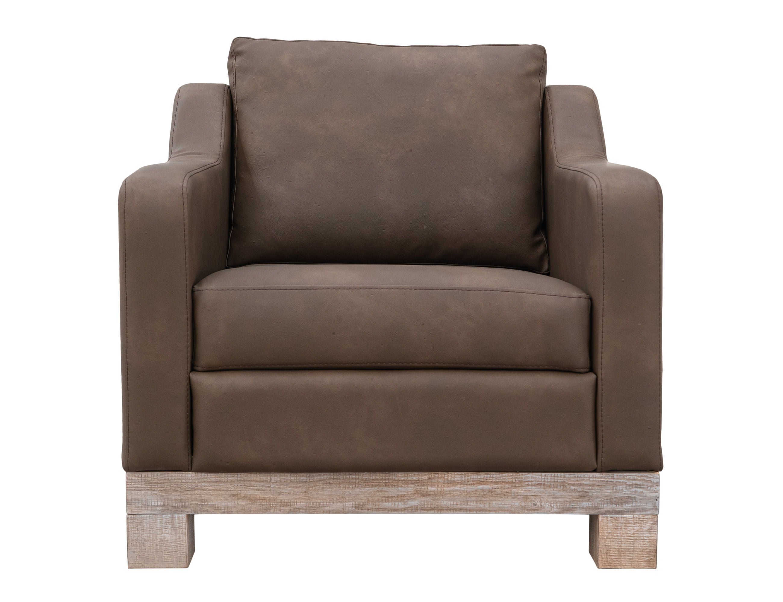 International Furniture Direct Samba - Armchair - Brown | Meri Furniture