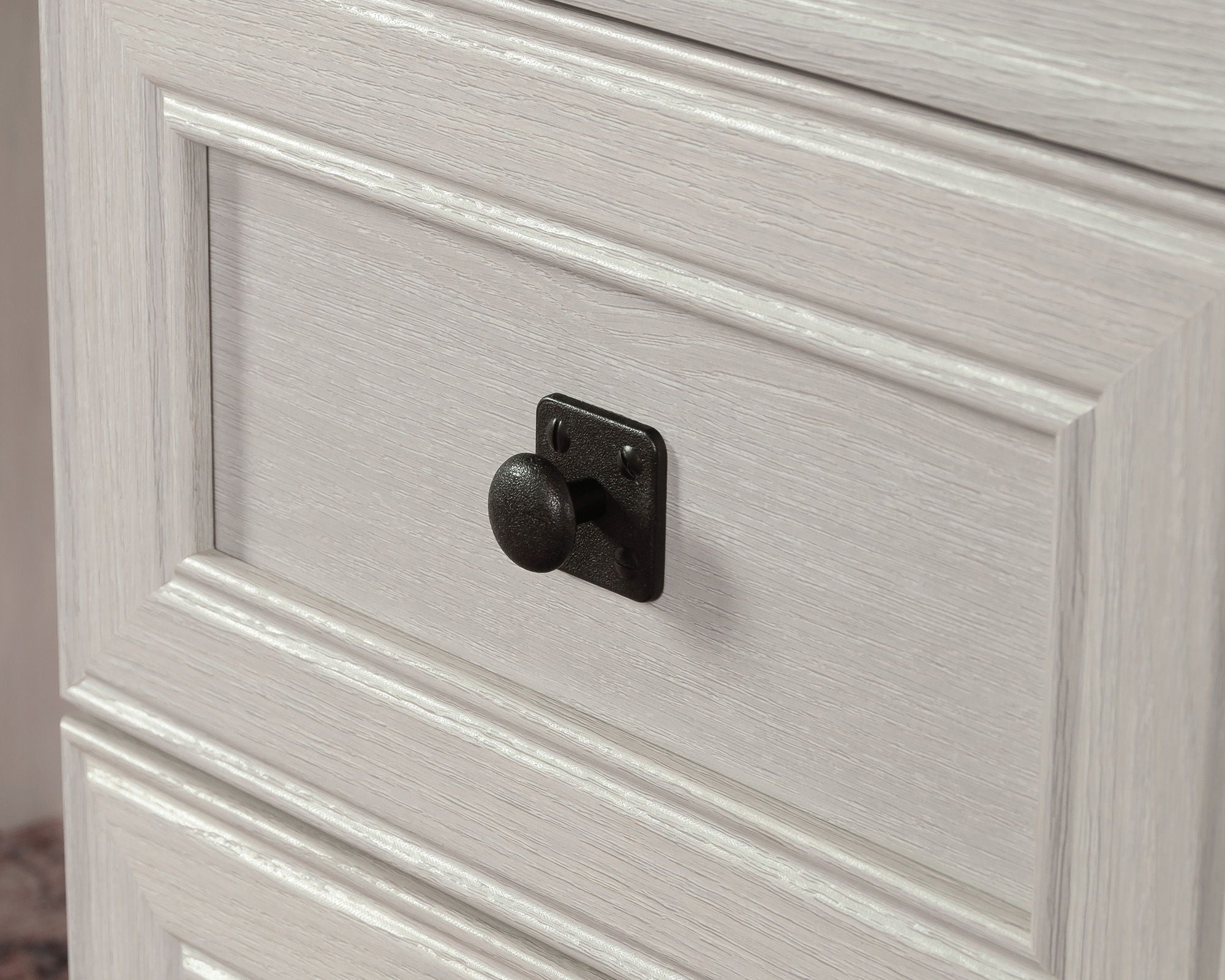 Executive Home Office Desk in Glacier Oak