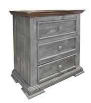 International Furniture Direct Catalina - Nightstand - Weathered Gray | Meri Furniture