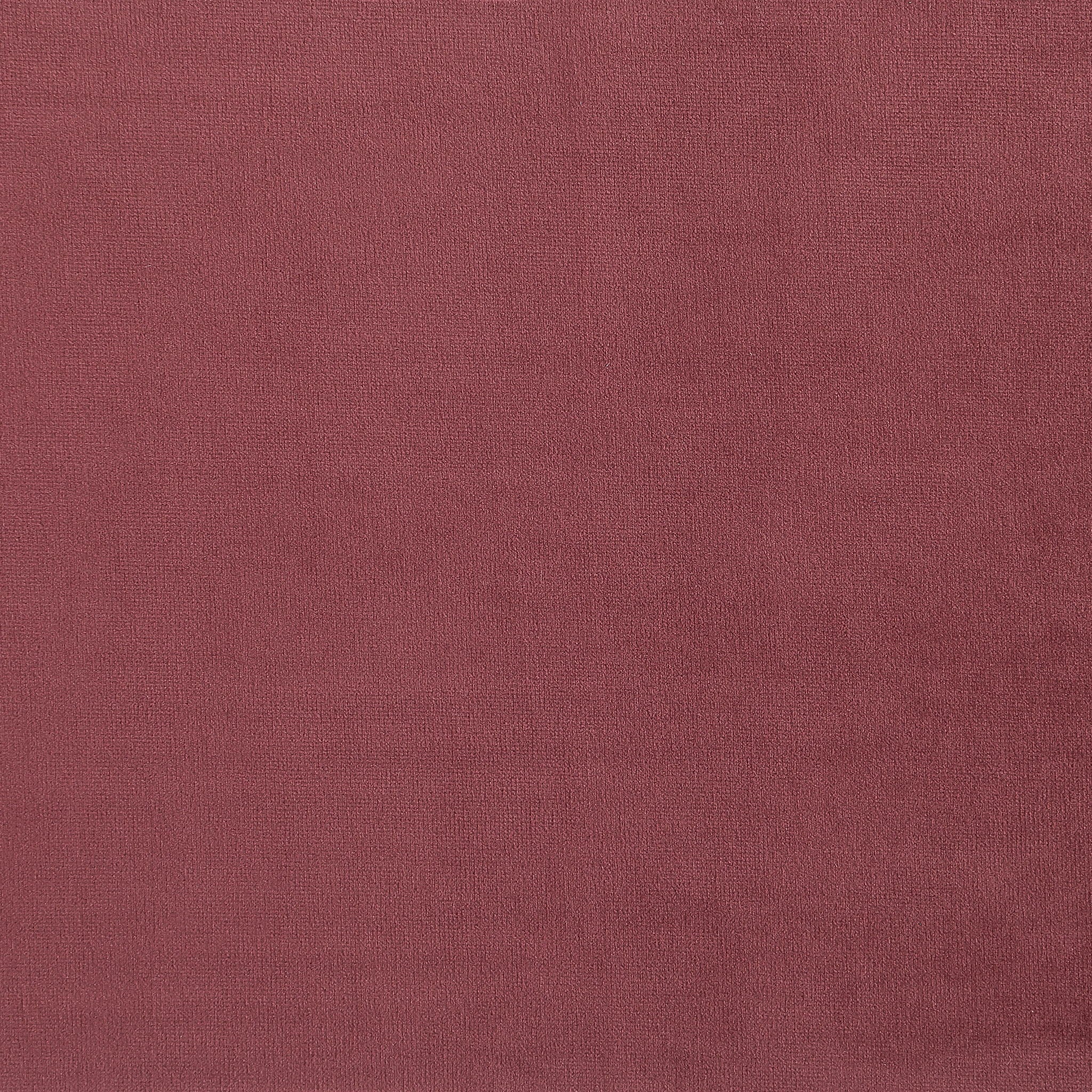 Round Upholstered Ottoman Pouf With Velvety Soft Upholstery