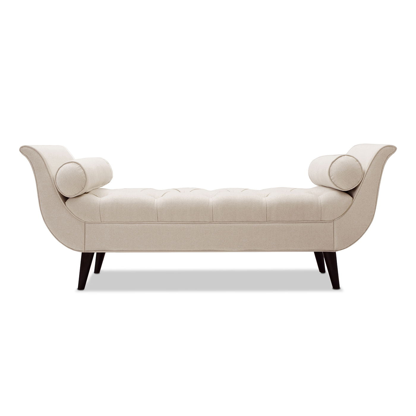 Alma - Tufted Flared Arm Entryway Bench