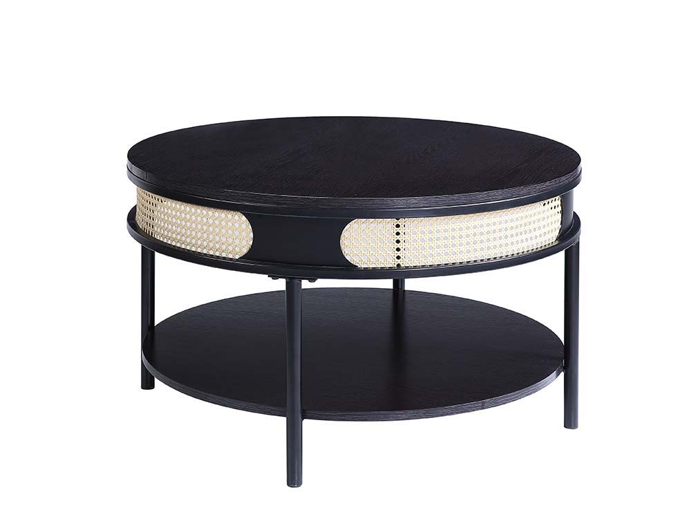 ACME Colson - Coffee Table - Black Finish | Meri Furniture