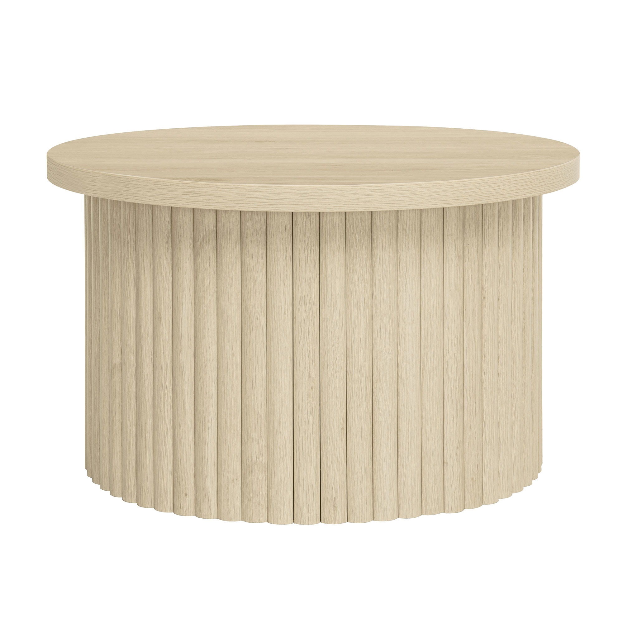 Modern Round Coffee Table And Side Table (Set of 2)