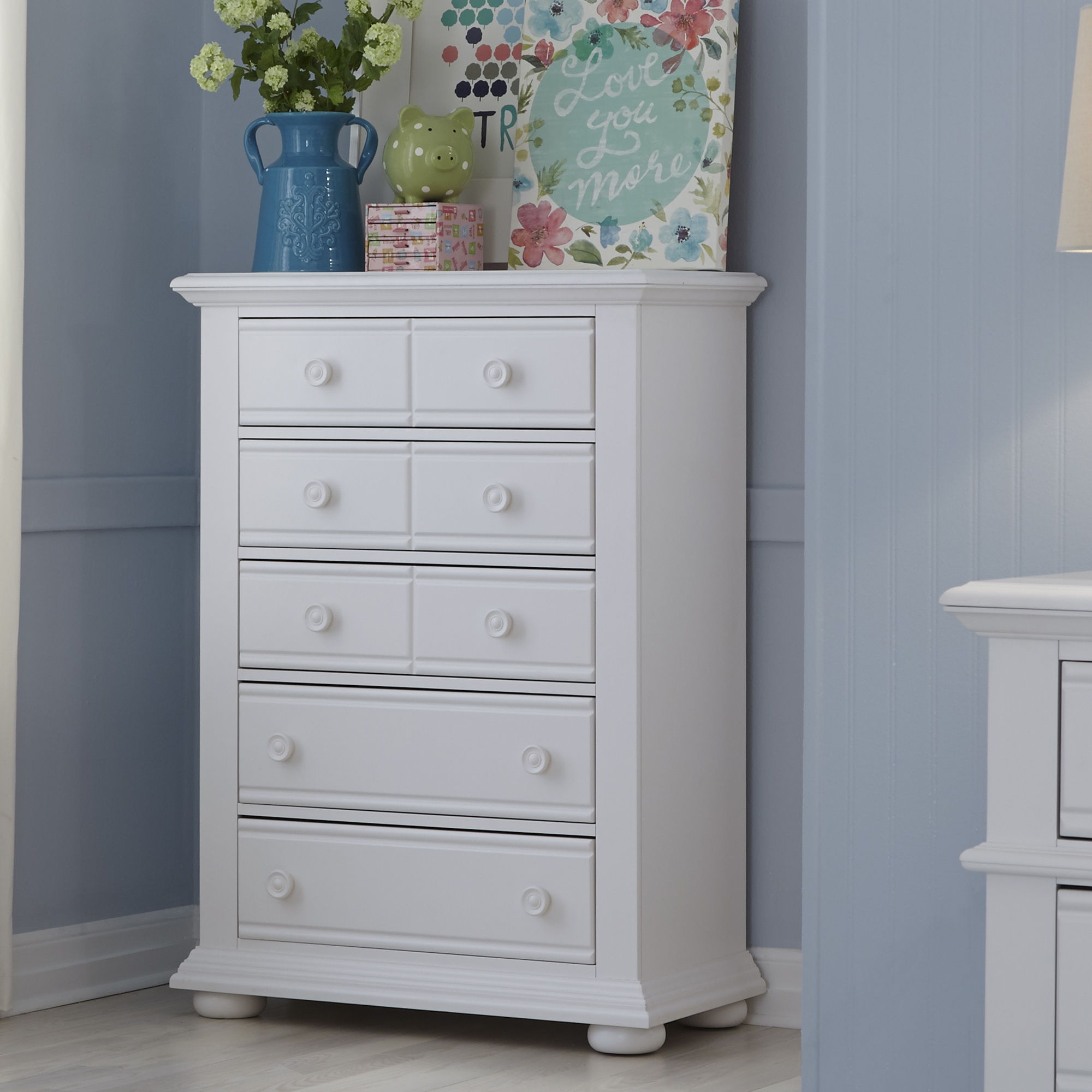 Liberty Furniture Summer House - 5 Drawer Chest | Meri Furniture