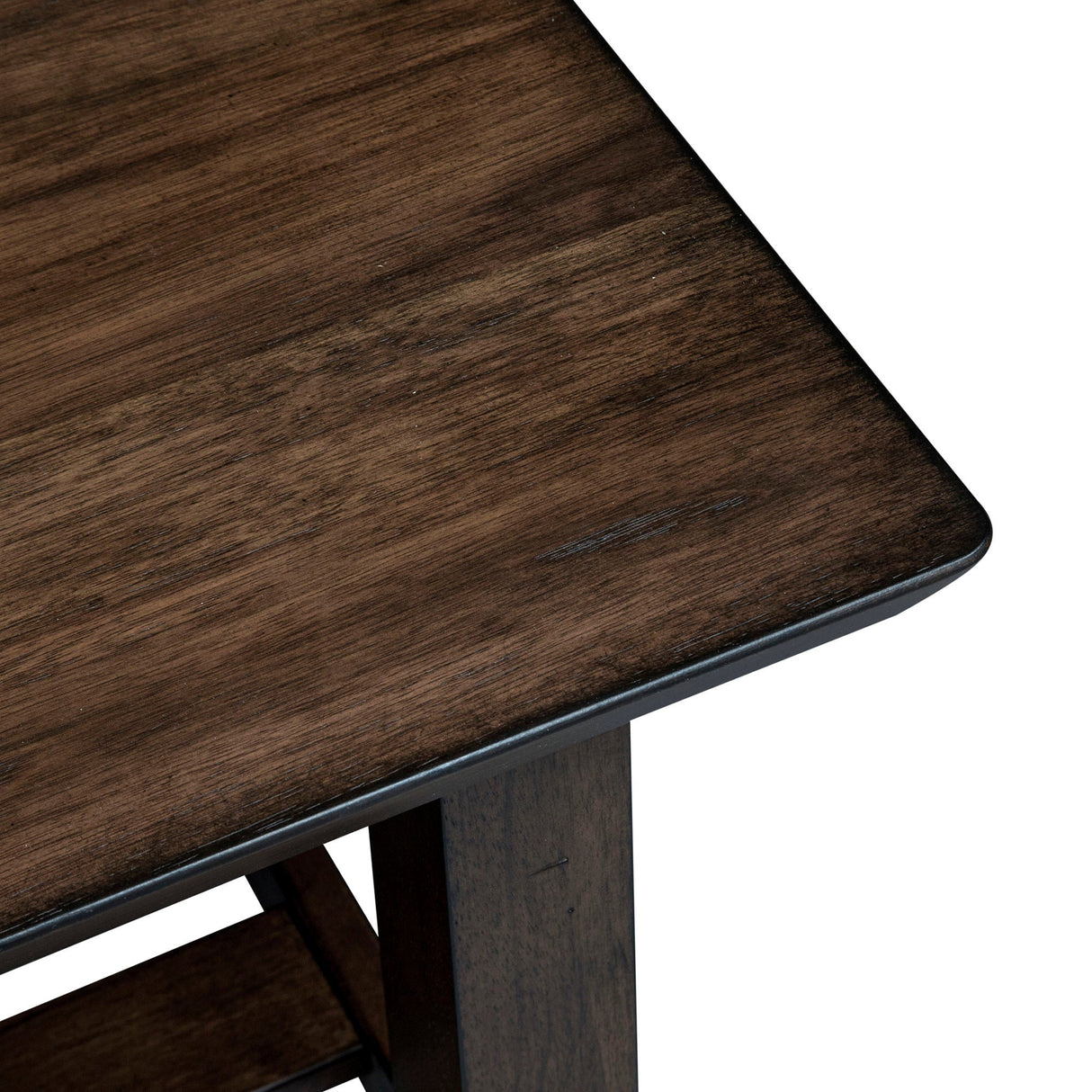 Liberty Furniture Ventura Blvd - Rectangular End Table - Dark Brown | Meri Furniture