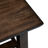 Liberty Furniture Ventura Blvd - Rectangular End Table - Dark Brown | Meri Furniture