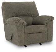 Signature Design by Ashley® Norlou - Flannel - Rocker Recliner | Meri Furniture