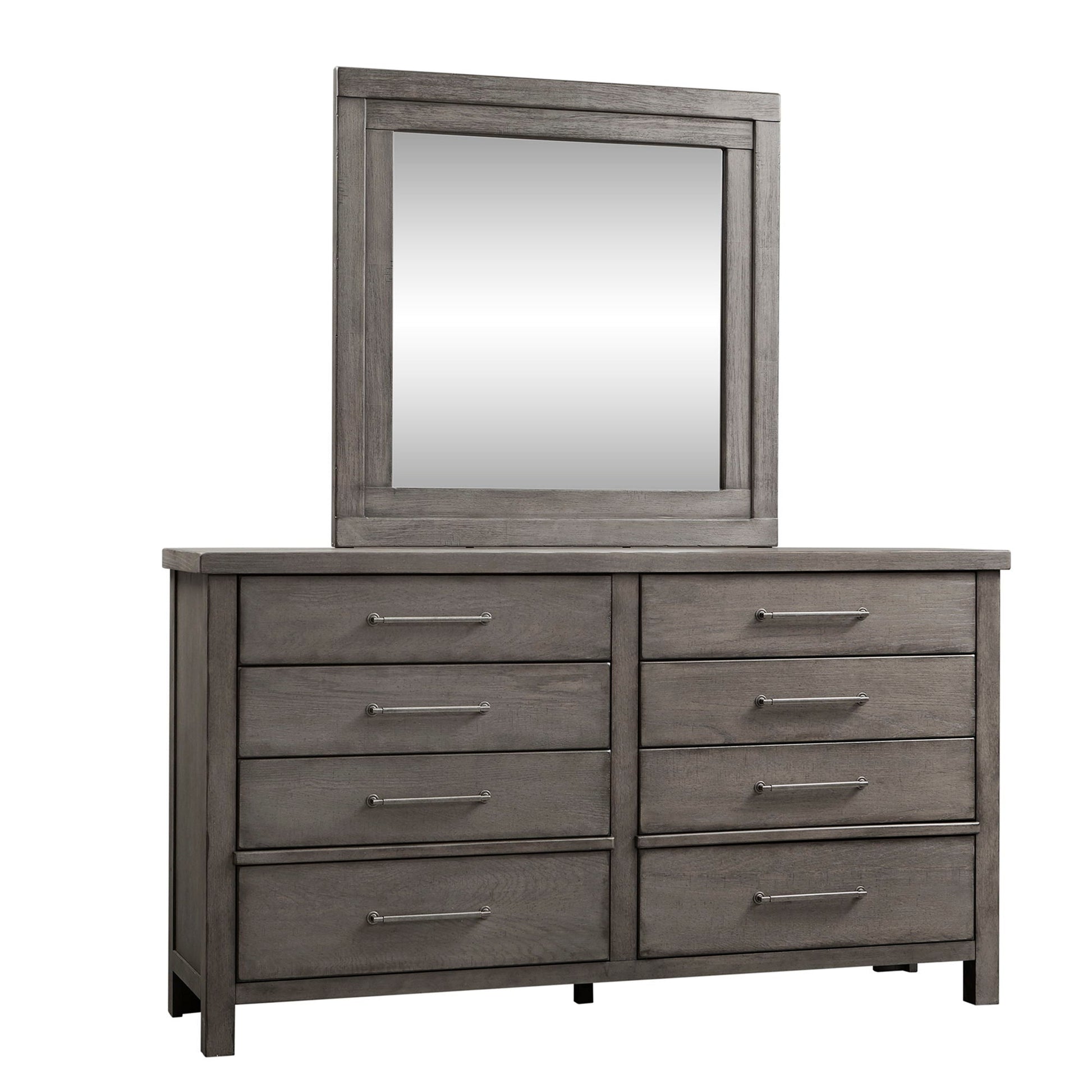 Liberty Furniture Modern Farmhouse - Dresser & Mirror | Meri Furniture