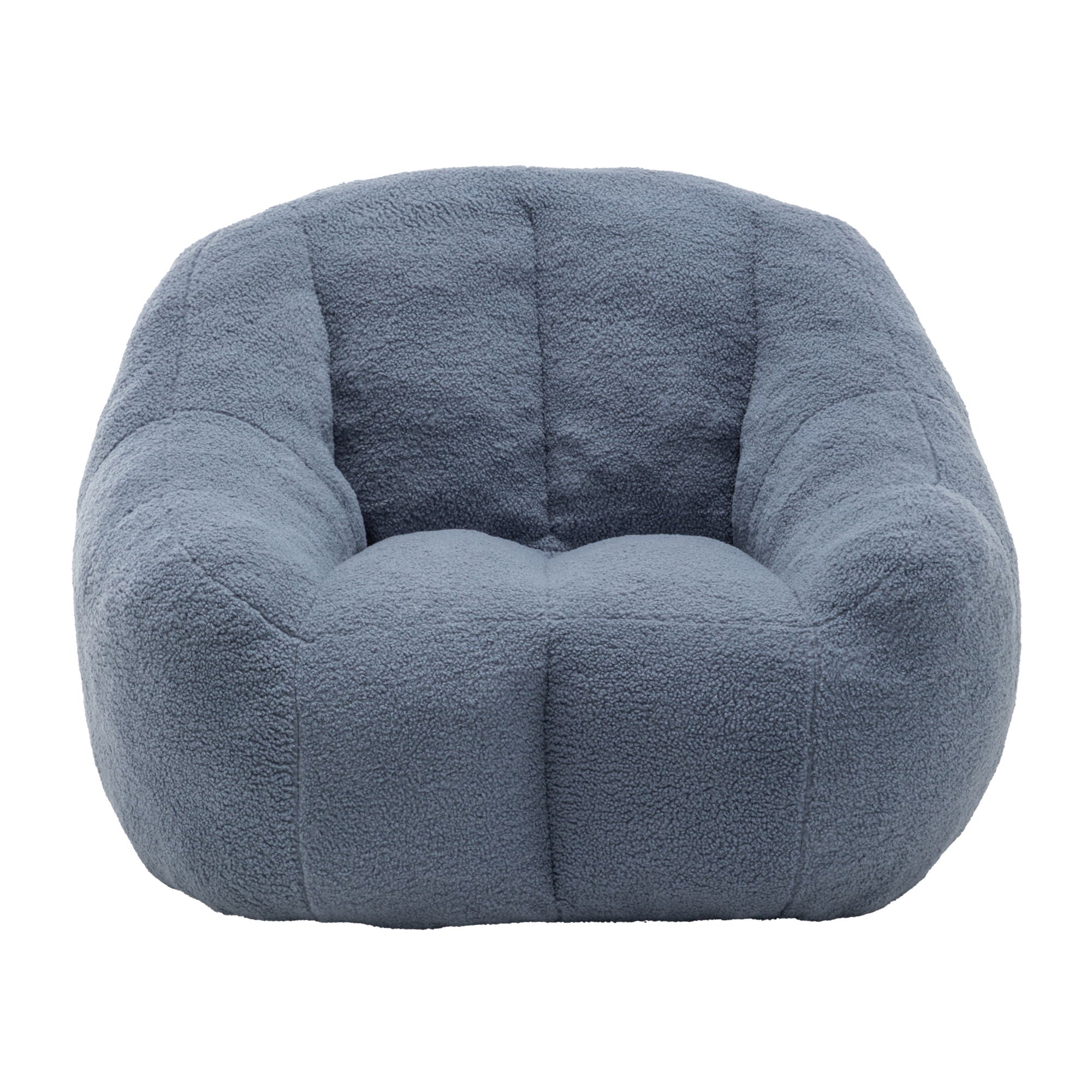 Comfy Bean Bag Chair With Memory Foam Filler, Tufted Soft