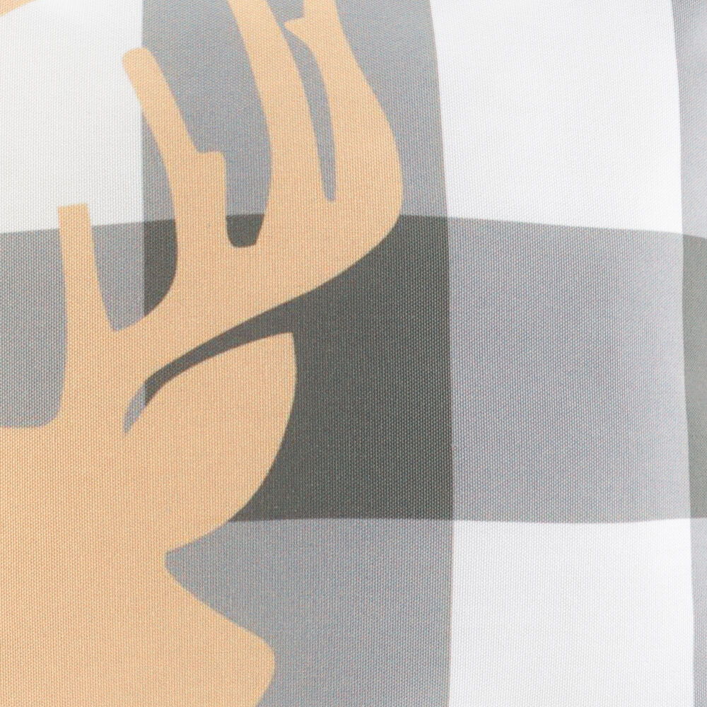 Reindeer Buffalo Pillow