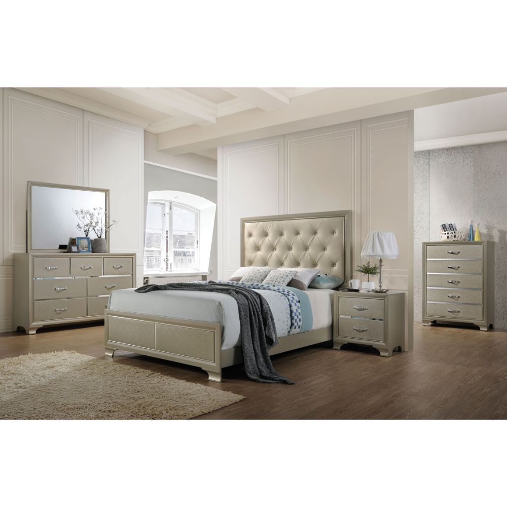 ACME Carine - Dresser - Champagne | Meri Furniture