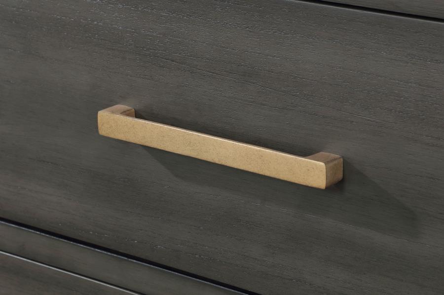 Coaster Fine Furniture Kieran - 6-Drawer Dresser - Gray | Meri Furniture