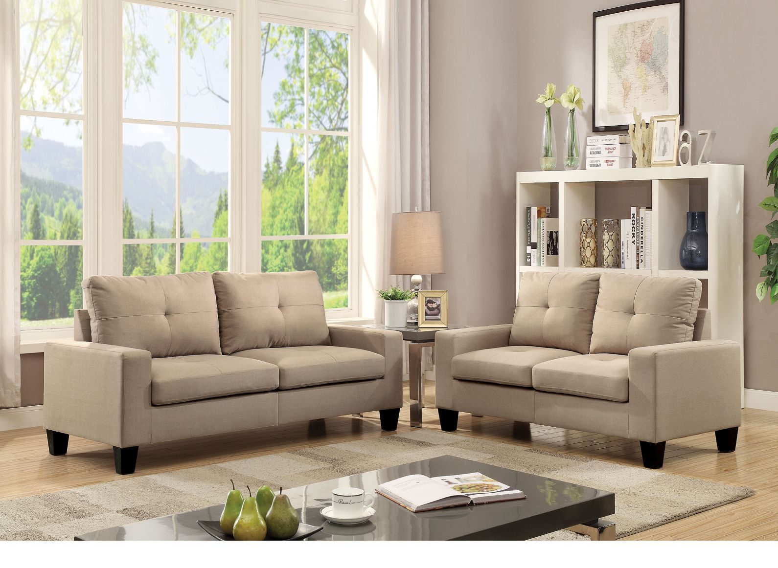 ACME Platinum II - Sofa & Loveseat | Meri Furniture