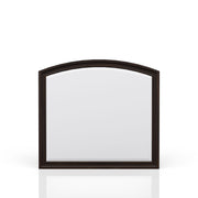 Elegant Design Mirror - Dark Cherry