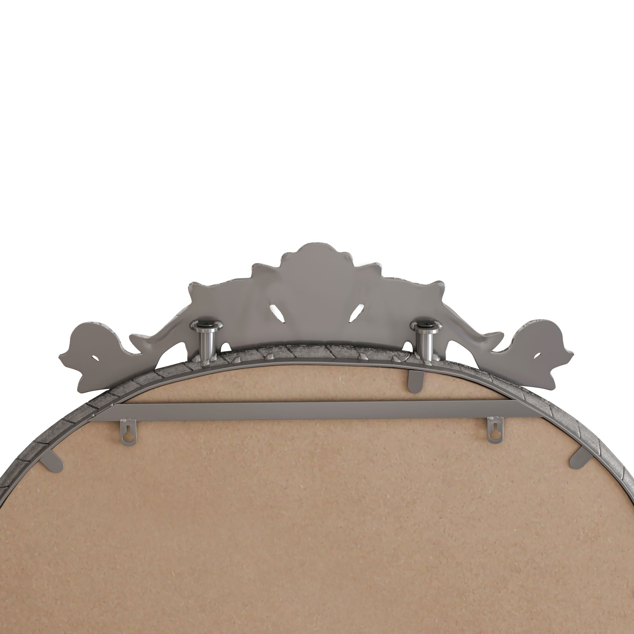 Vintage Arched Full Body Mirror, Wall Mounted For Living Room