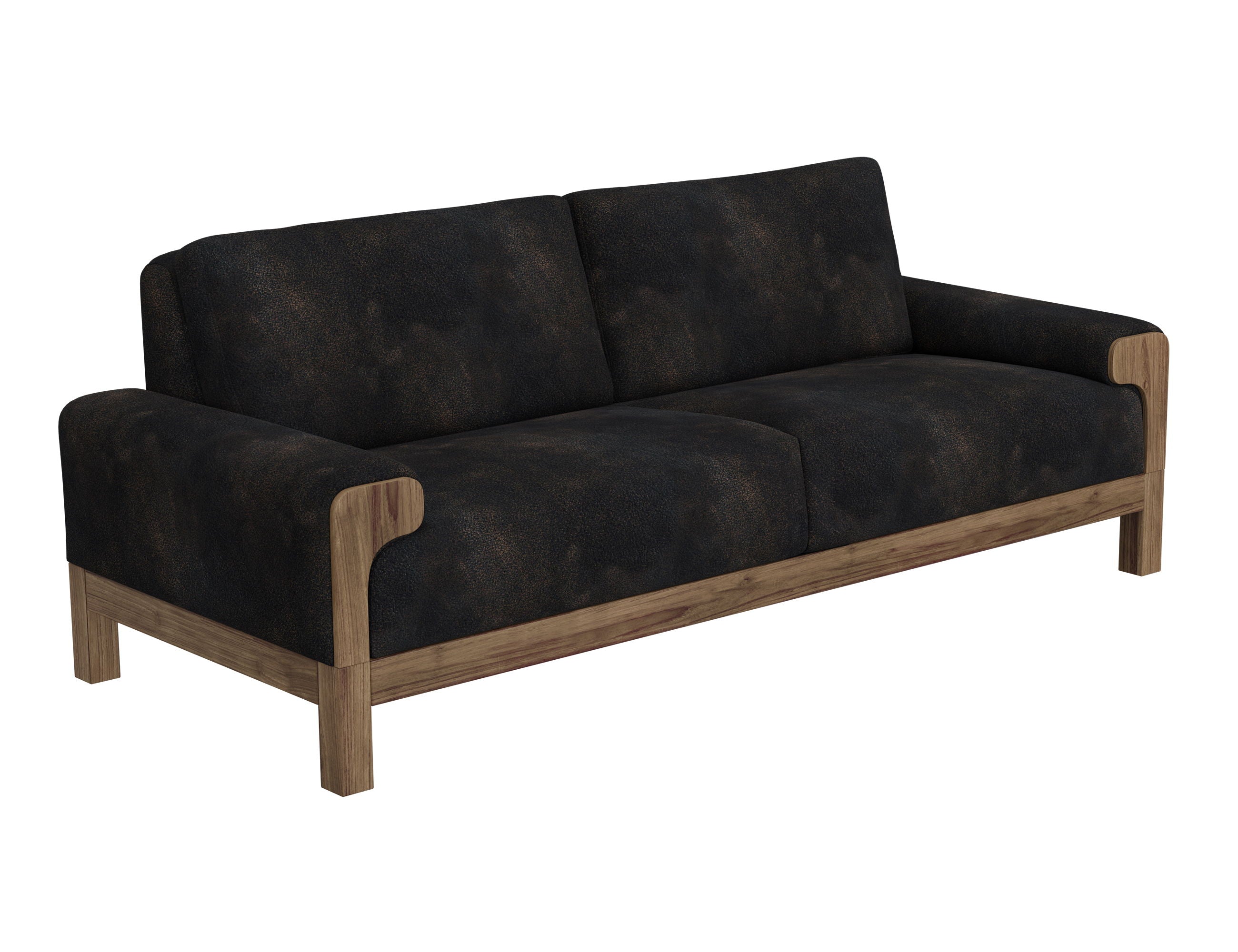 International Furniture Direct Sedona - Sofa - Licorice | Meri Furniture