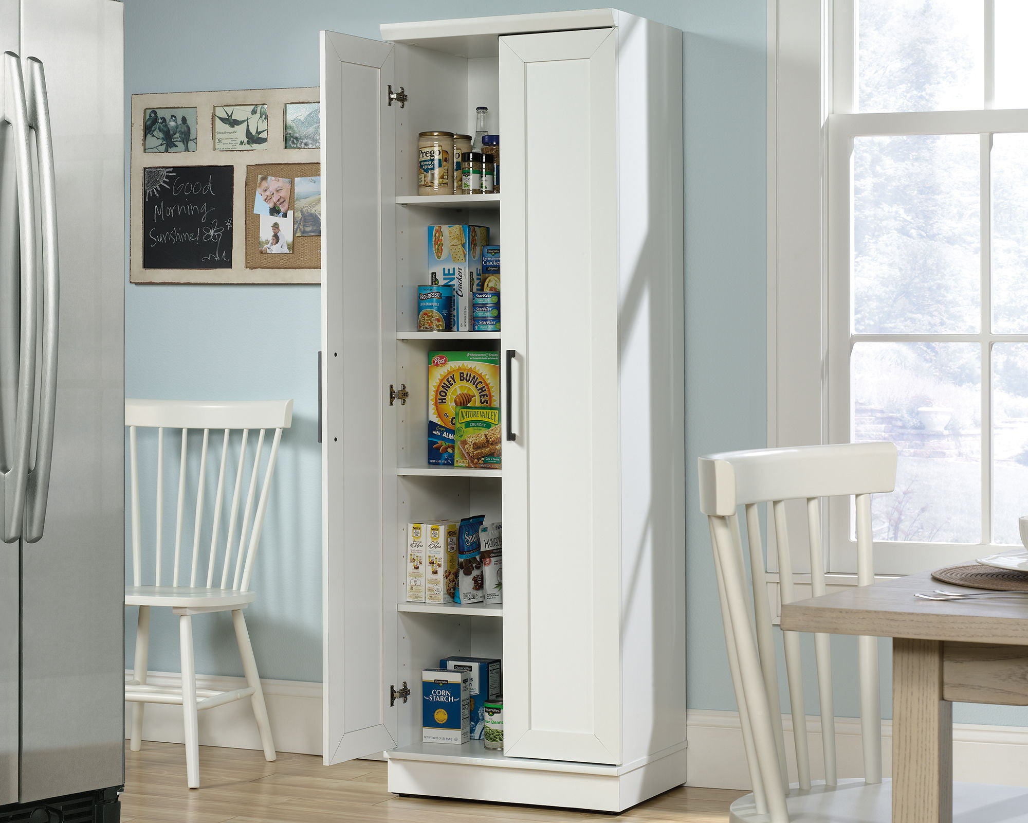 Storage Cabinet in Soft White