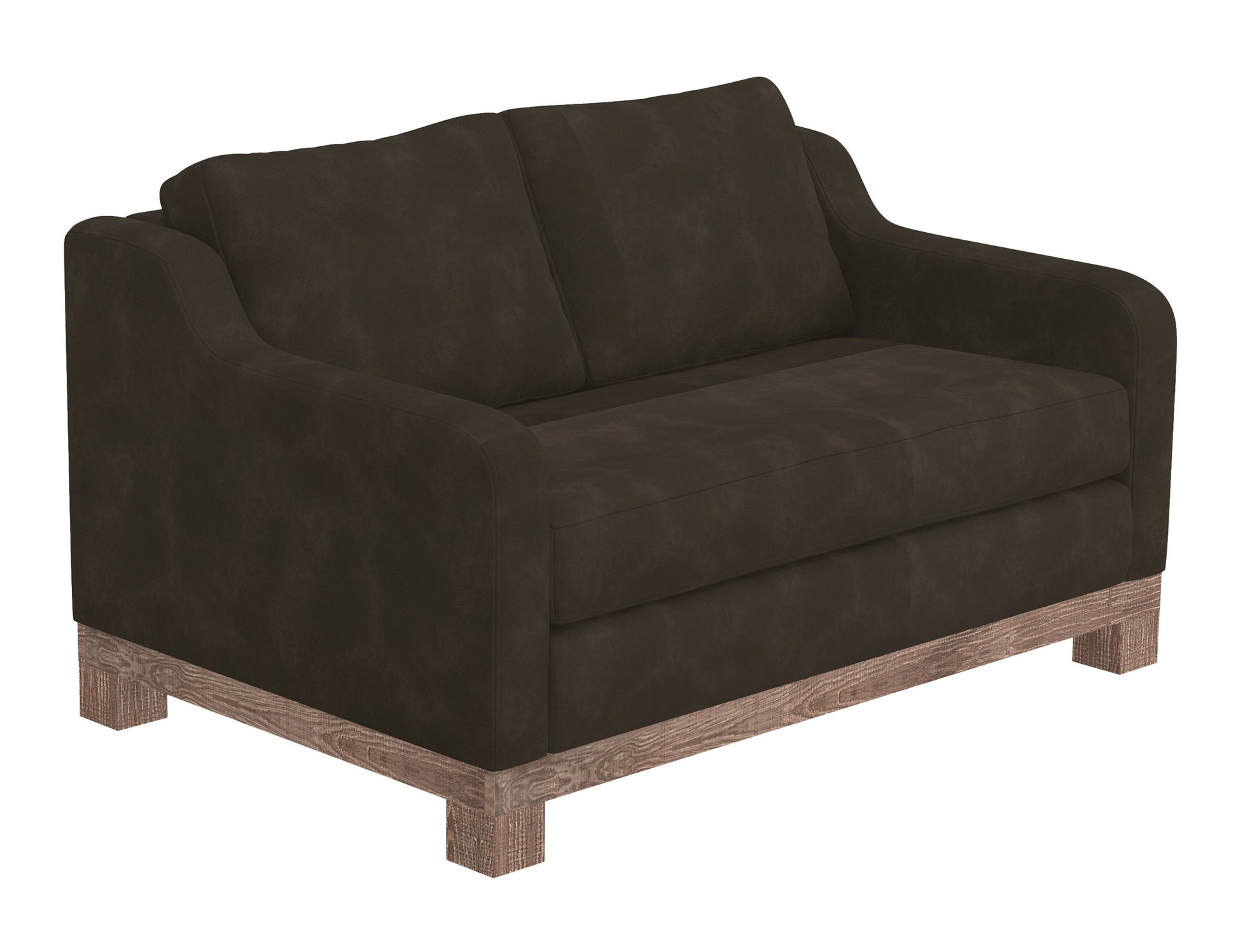 International Furniture Direct Samba - Loveseat - Brown | Meri Furniture