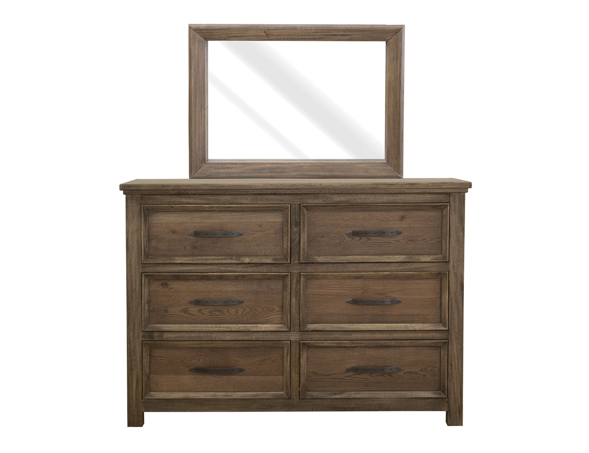 International Furniture Direct Country - Dresser - Brown | Meri Furniture