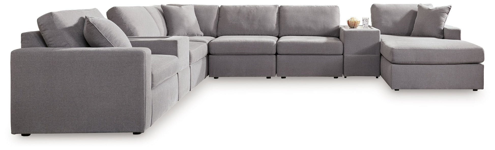 Signature Design by Ashley® Modmax - Granite - Sectional | Meri Furniture