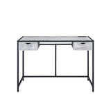 Wearn - Writing Desk - Weathered Gray & Black Finish