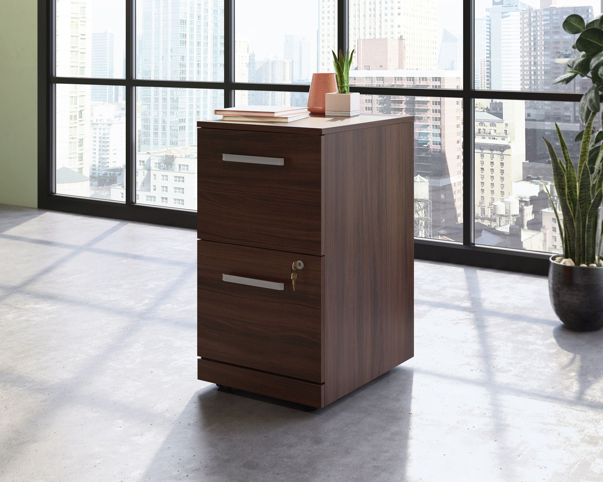 Commercial 2-Drawer Pedestal File Cabinet