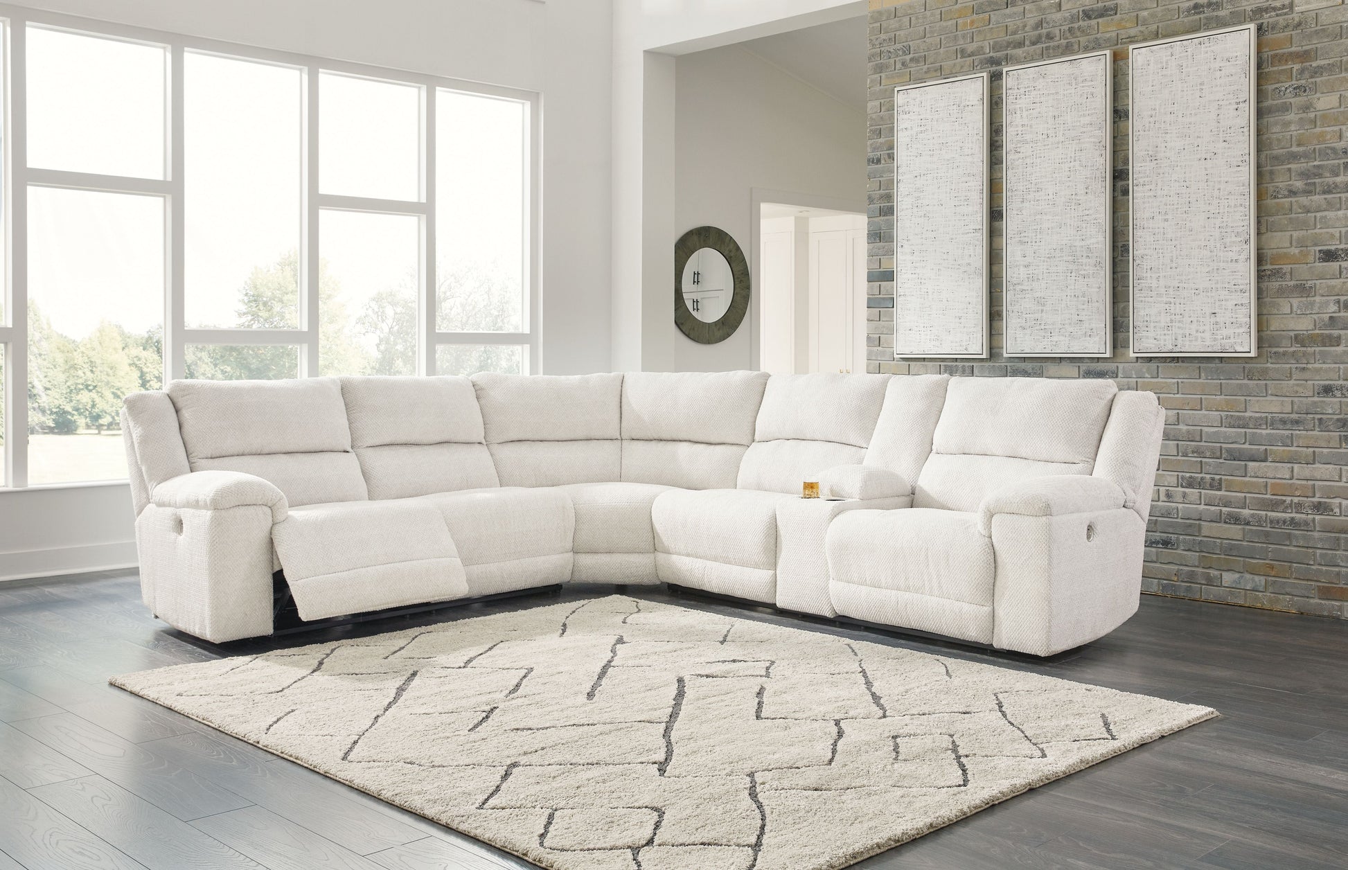 Signature Design by Ashley® Keensburg - Power Reclining Sectional | Meri Furniture