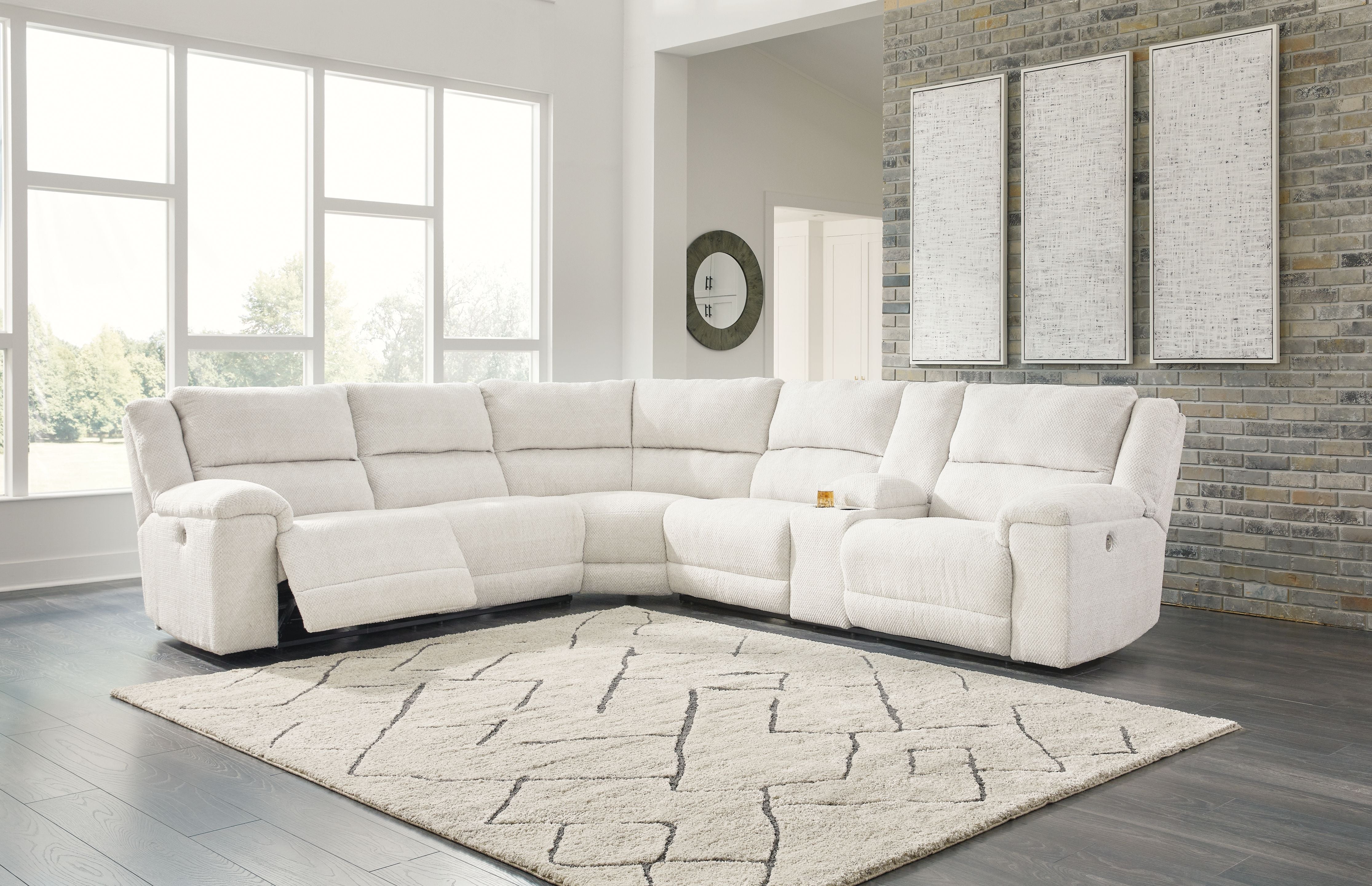 Signature Design by Ashley® Keensburg - Power Reclining Sectional | Meri Furniture