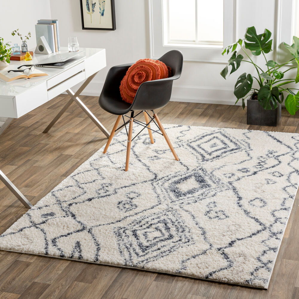 Puffy Shag Machine Woven Rug