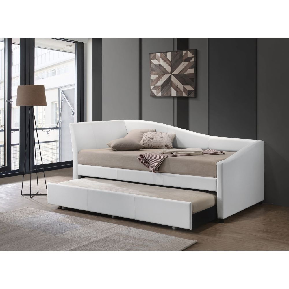 ACME Jedda - Daybed - White PU | Meri Furniture