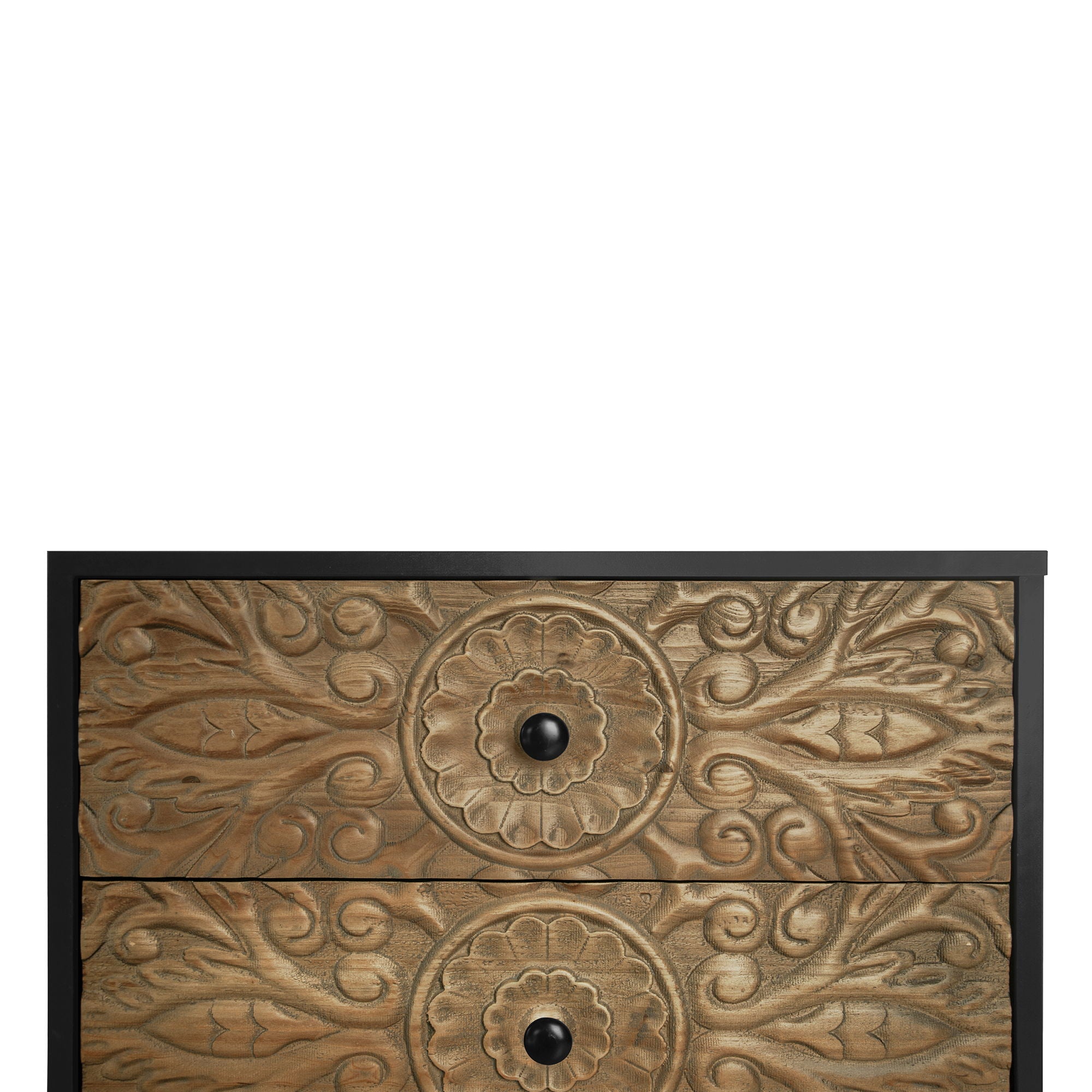 3 Drawer Cabinet, Suitable For Bedroom - Black