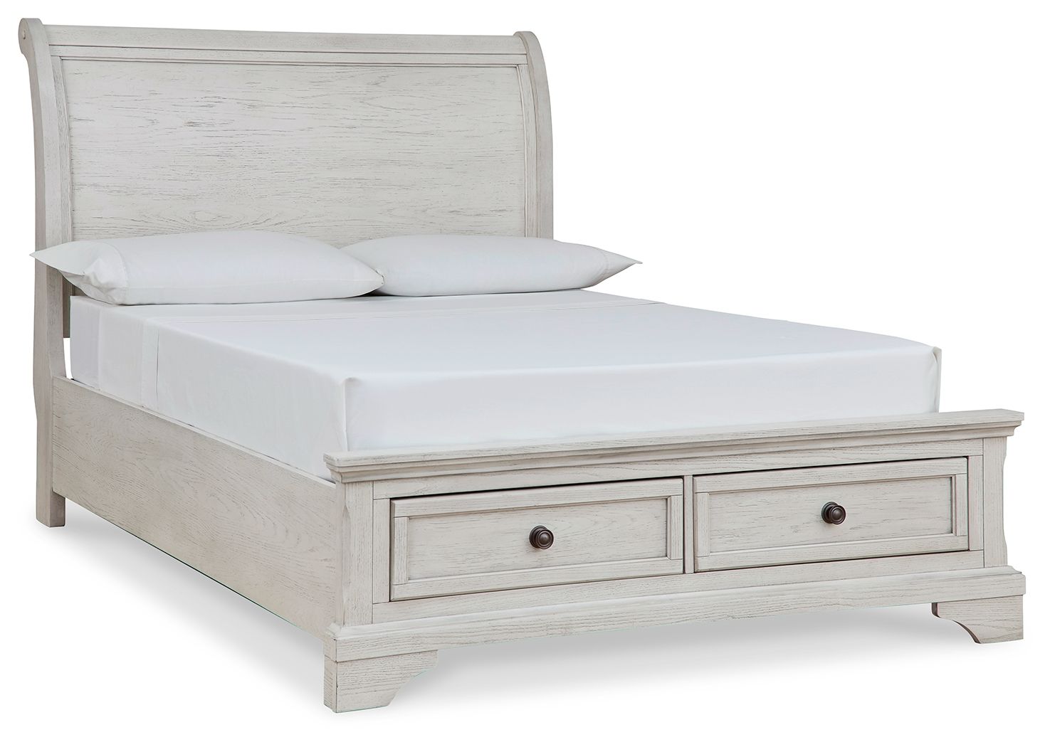 Signature Design by Ashley® Robbinsdale - Sleigh Bed | Meri Furniture