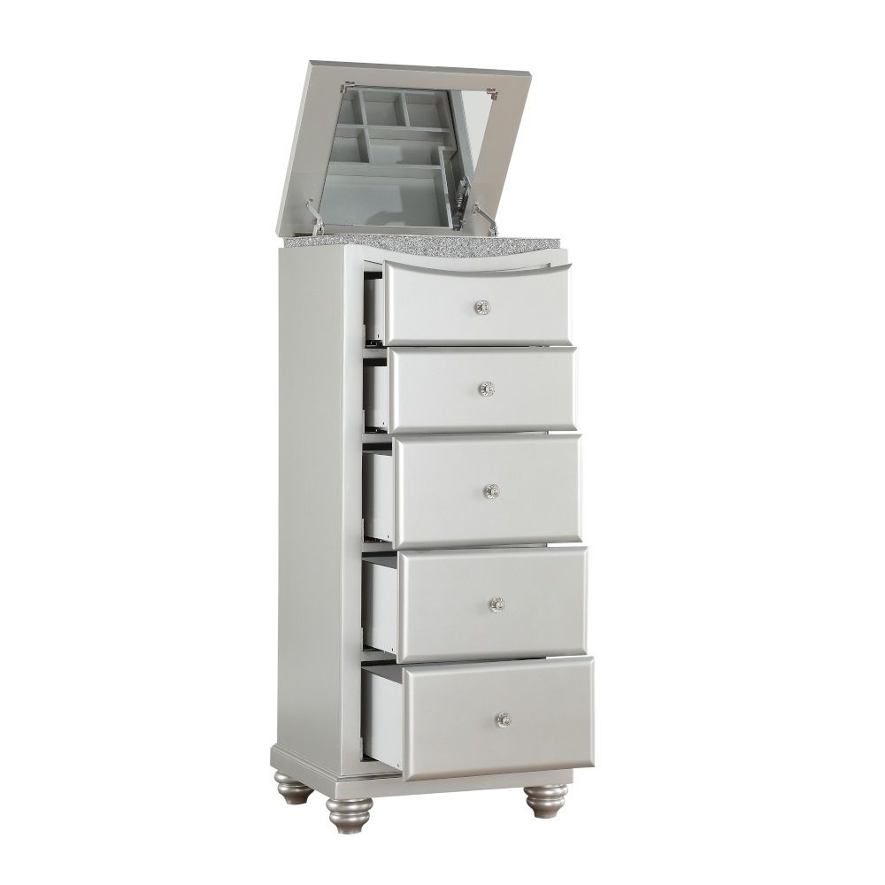ACME Maverick - Chest - Platinum - 52" | Meri Furniture