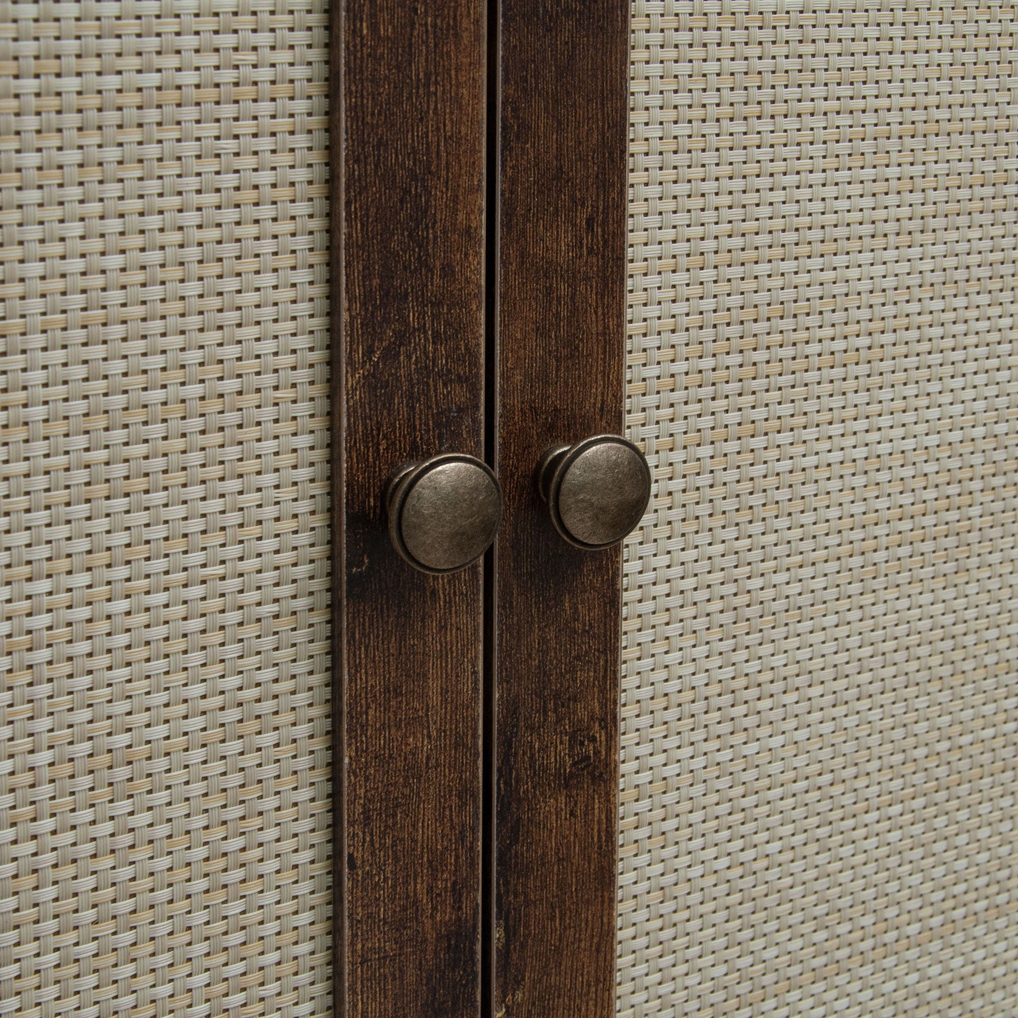 4 Door Storage Cabinet With 1 Drawer, With 4 Adjustable Inner Shelves