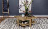 Coaster Fine Furniture Dawn - Square Engineered Wood Coffee Table - Mango Brown | Meri Furniture