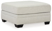 Signature Design by Ashley® Huntsworth - Dove Gray - Oversized Accent Ottoman | Meri Furniture