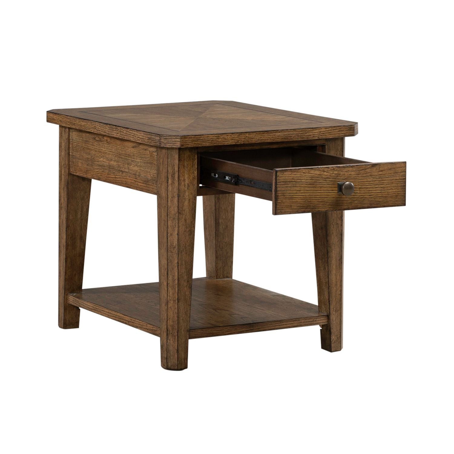 Carolina Park - End Table - Brown