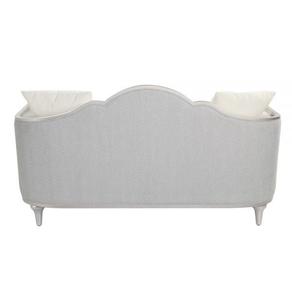 ACME Kasa Loveseat - Beige Linen | Meri Furniture