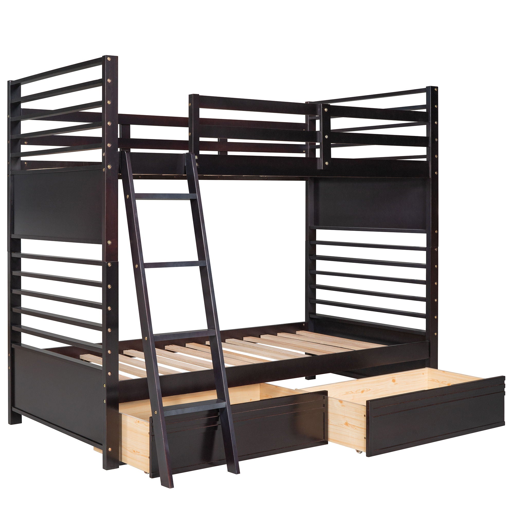 Bunk Bed With 2 Drawers