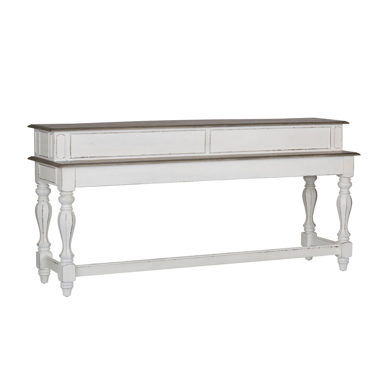 Magnolia Manor - Console Bar Table - White