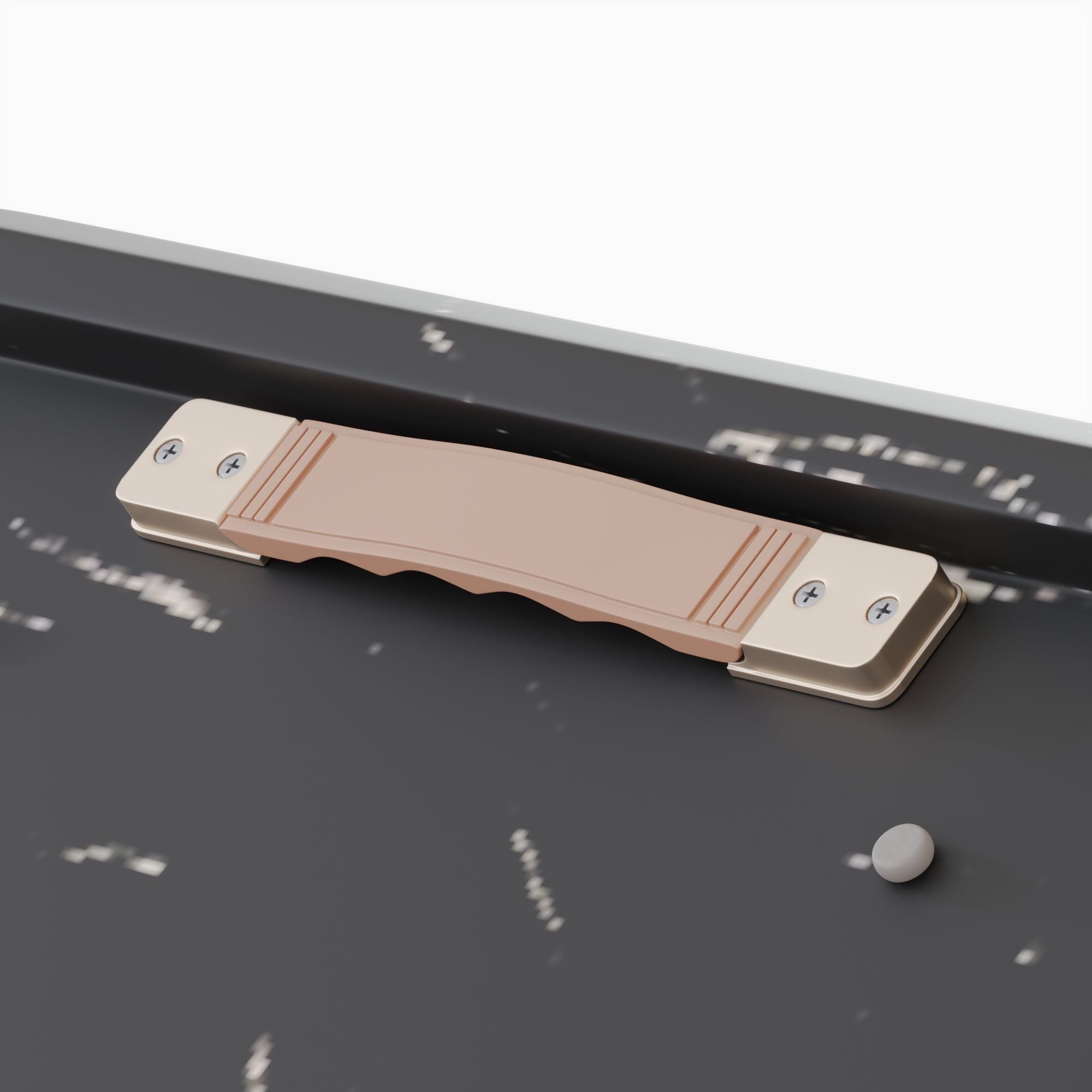 Modern Mid-Century Gray Dining Table Set With Extendable Design