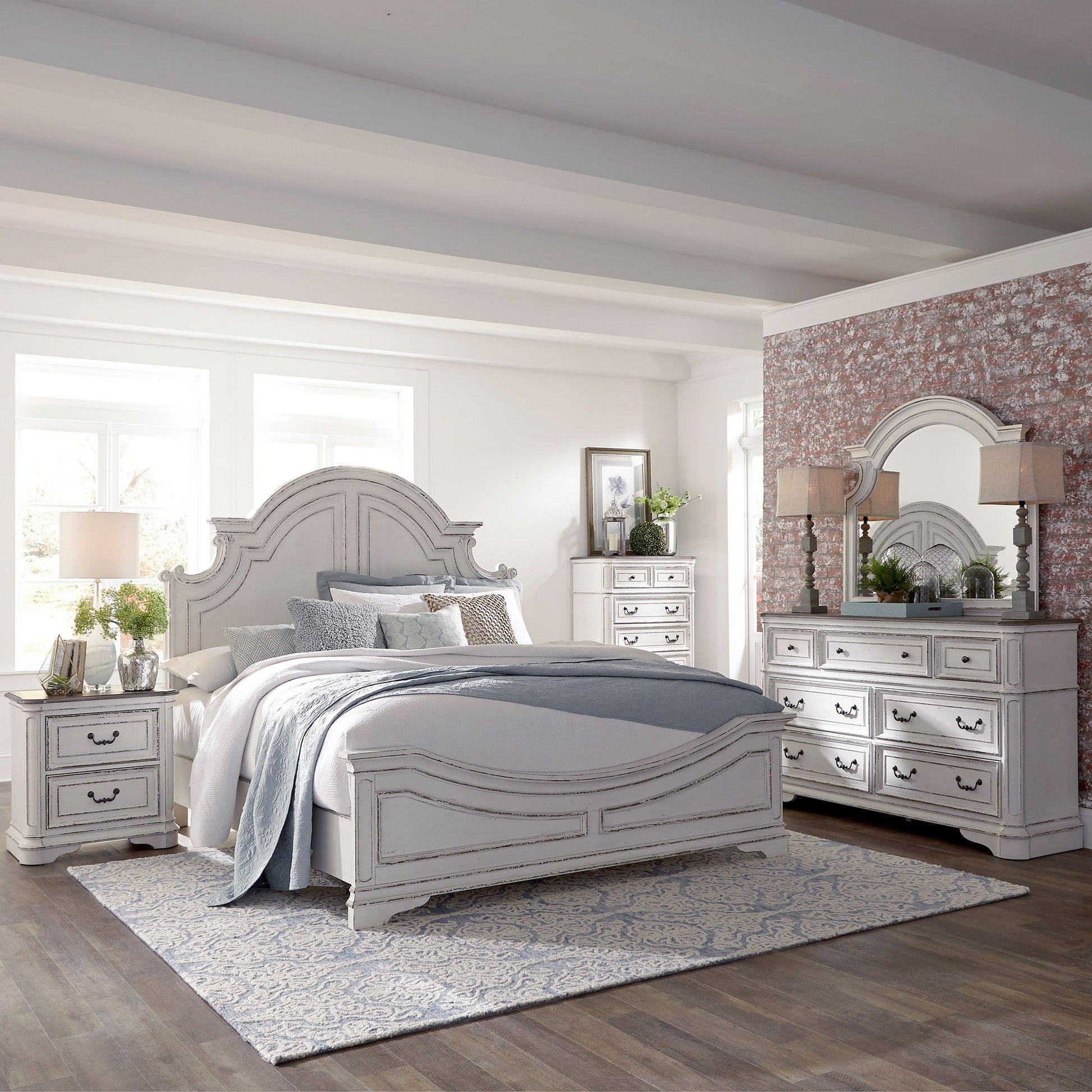 Liberty Furniture Magnolia Manor - Panel Bedroom Set | Meri Furniture