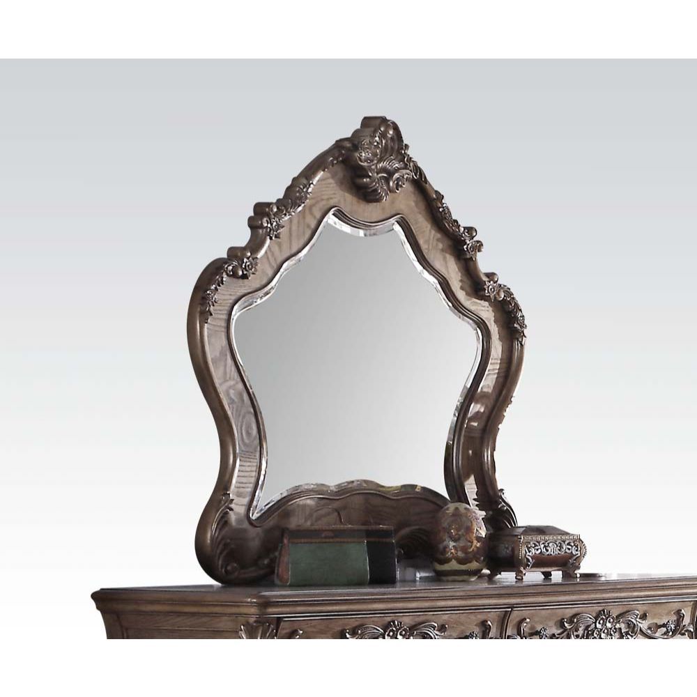ACME The Ragenardus mirror is an impeccable example of truly memorable luxurious traditional design. | Meri Furniture